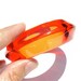 Vintage LUCITE Bangle Bracelet GROOVY SPACESHIP Amber Color Vintage Bangle