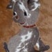 COWHIDE PUPPY ART