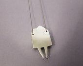 House on Feet necklace / collier Maison sur Pattes