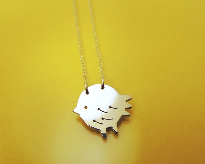 Little Chick necklace / collier Petit Poussin