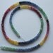 Multi Sapphire Faceted Rondelles-3.5mm RESERVED