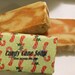 SALE Candy cane handmade soap, cold process vegan soap