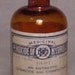 c1906 Medicinal Peroxide of Hydrogen Eastern Drug Co. Boston, Mass. , Amber Cork Top Medicine Bottle with the Original Label