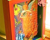 Take 20% Off SALE Angel of Peace 3D Mixed Media Assemblage