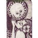 The Gift Etching Art Deco style with collage