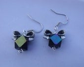 giftwrapped box earrings