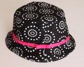 INSTANT DOWNLOAD Reversible Bucket Hat PDF Sewing Pattern By Hadley Grace Designs - Includes Sizes Baby to Adult