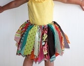 INSTANT DOWNLOAD Fabric Scrap Tutu PDF Sewing Pattern By Hadley Grace Designs - Includes Sizes Newborn up to 14
