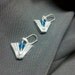 Stargate Chevron Earrings: Ancient City of Atlantis Pegasus Galaxy Gate