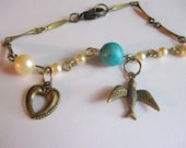 Beaded Charm Bracelet