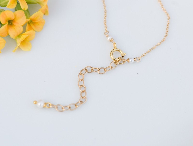 Blue Lapis Necklace - 14k Gold Filled Chain - bezel set necklace - gemstone necklace - something blue- September Birthstone -