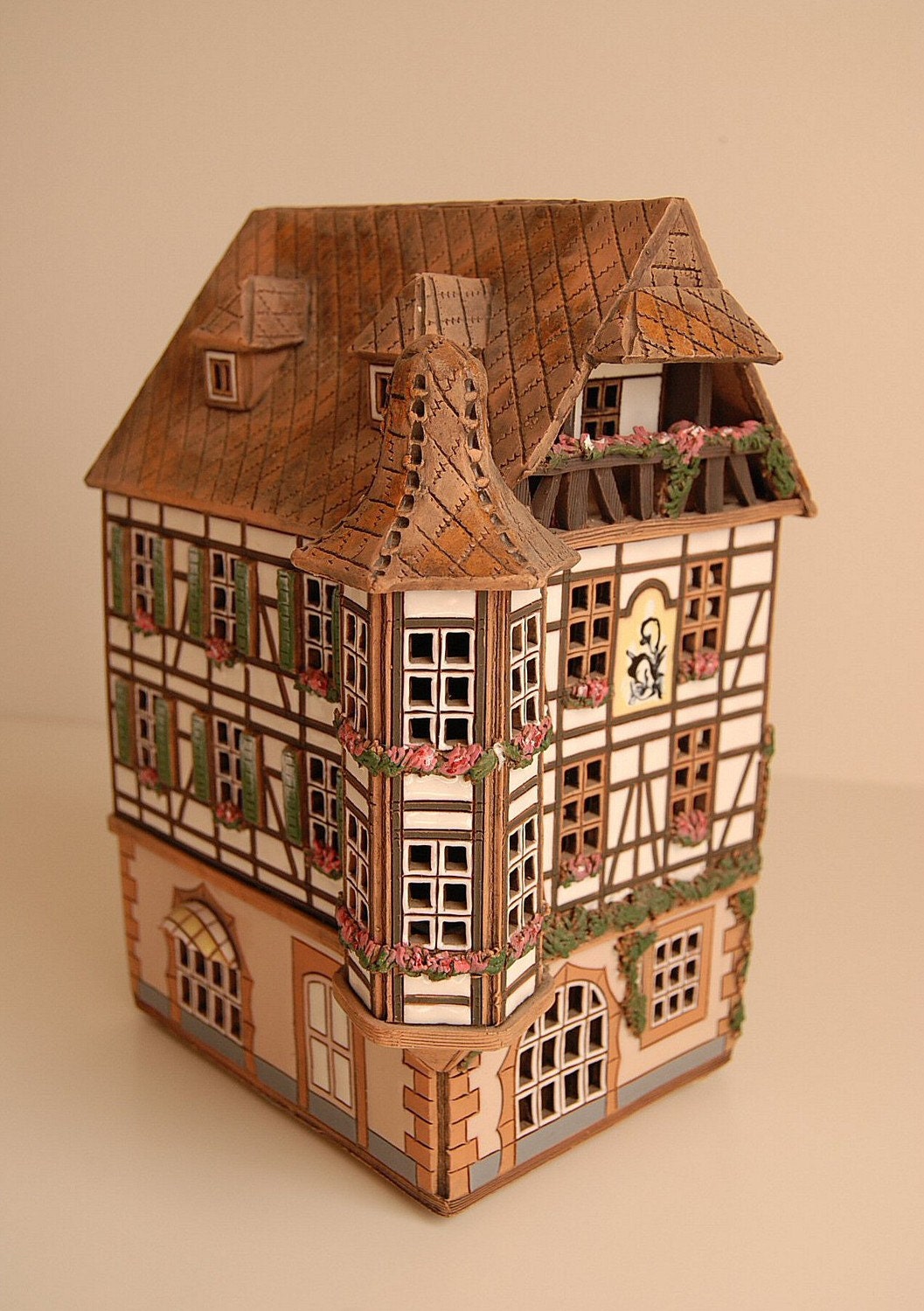 Ceramic Candle House by birdy91 on Etsy