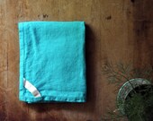 DISH TOWEL - linen aqua