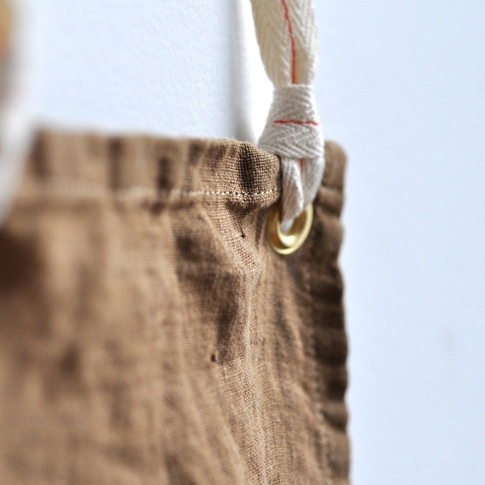 APRON no. 1 - linen brown
