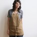 APRON no. 1 - linen brown