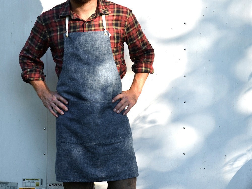 APRON no. 2 - organic cotton/hemp denim