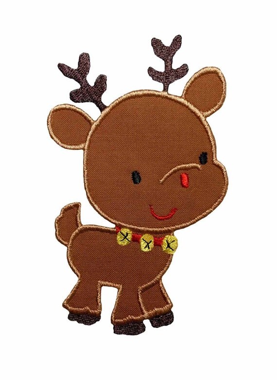 Items similar to Rudolph Applique Design for Embroidery Machine on Etsy