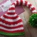 Baby Hat- Baby Christmas Hat- Christmas Holiday Stocking Hat