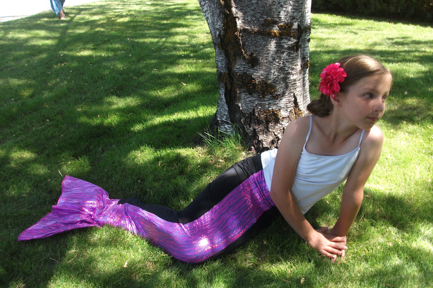 spandex mermaid tail