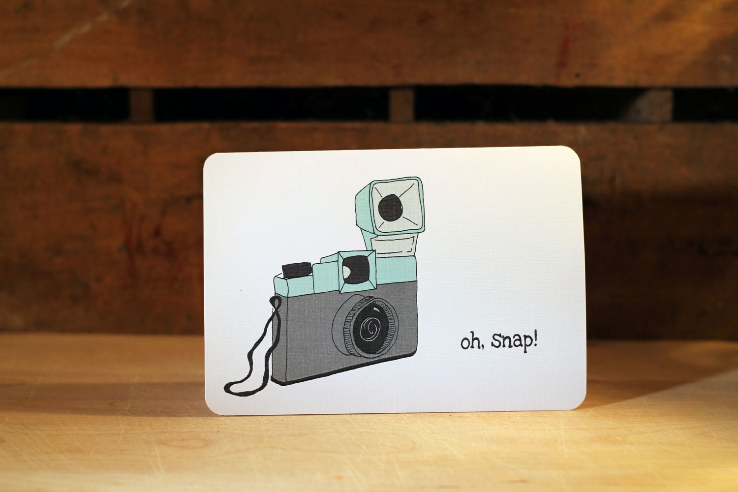 Oh Snap - Eco Friendly Greeting Card