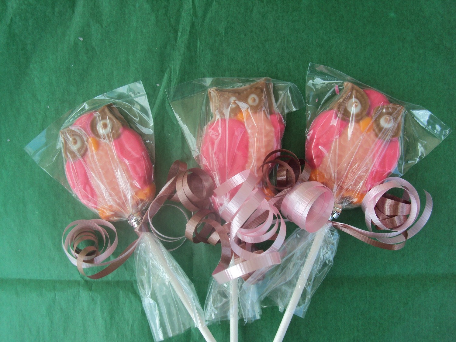 12 Owl Chocolate Lollipop Favor Il_570xn