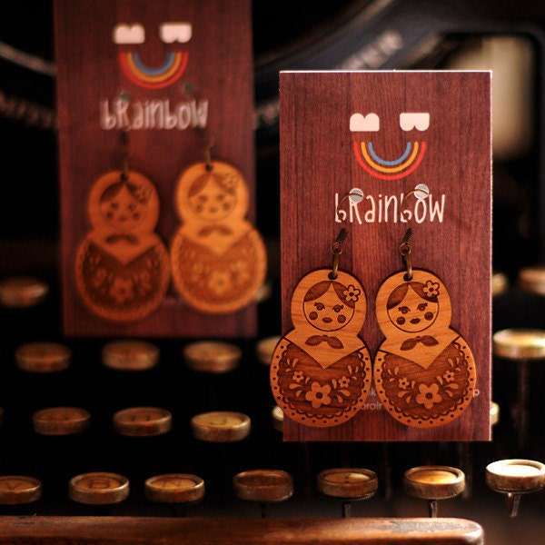 Matryoshka Doll Earring