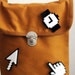 Pixel Hand Cursor Brooch / Necklace