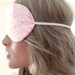 Sleep mask. Eye mask. Blue China Rose