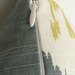 Grey Ikat Designer Pillow Cover 17x17