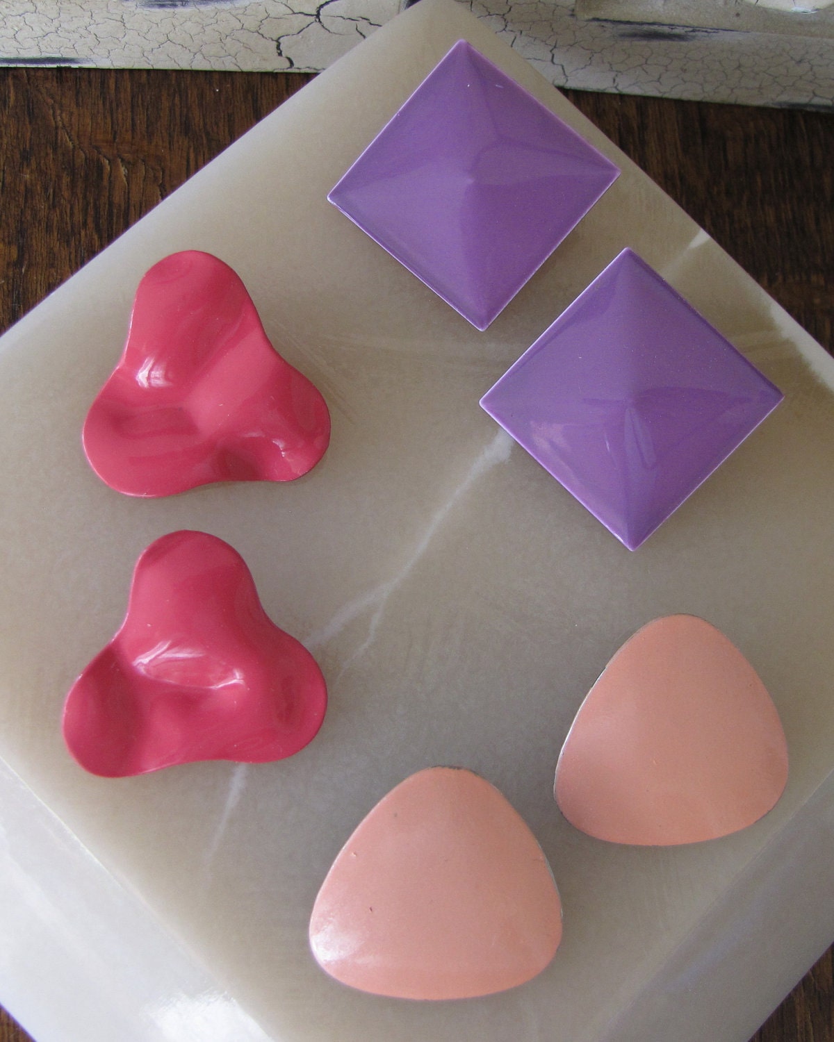 SALE 3 Pair of Retro Earrings