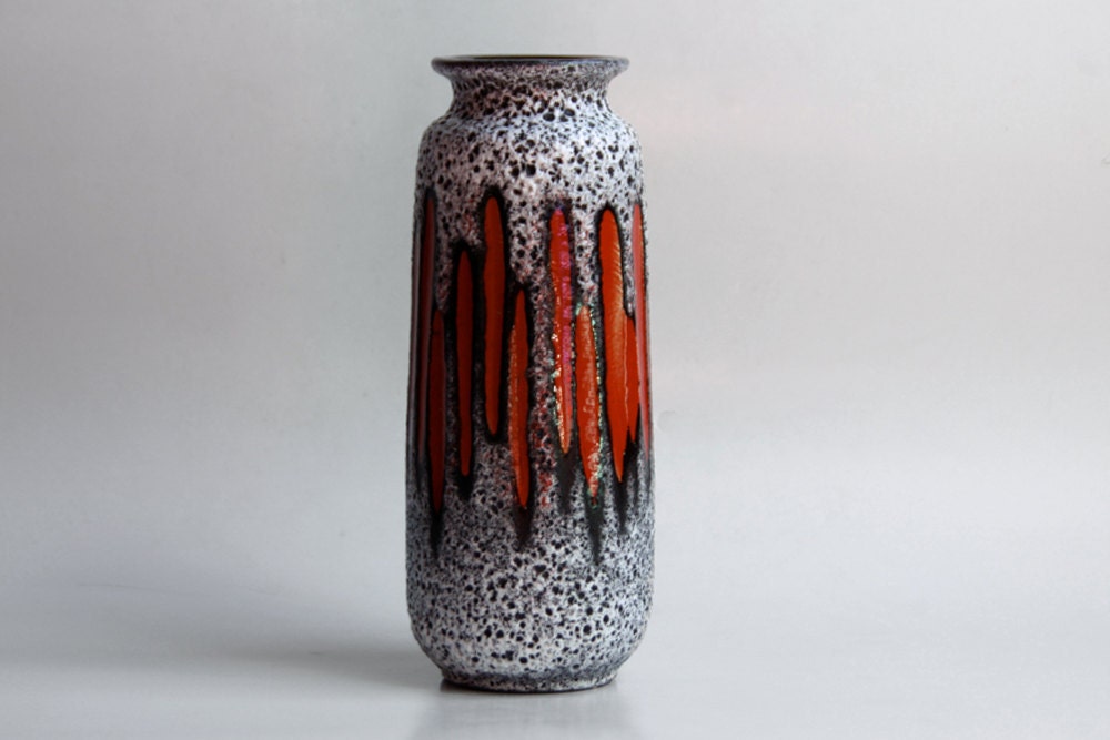 1970s West German Vase - Scheurich 'Lora' (1)