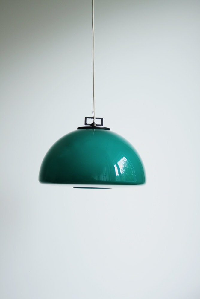 Vintage Teal Pendant light