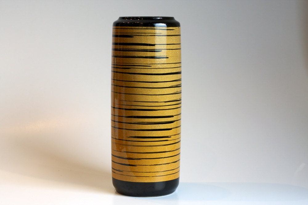 Vintage German 'Tiger' Vase - Scheurich 1960s