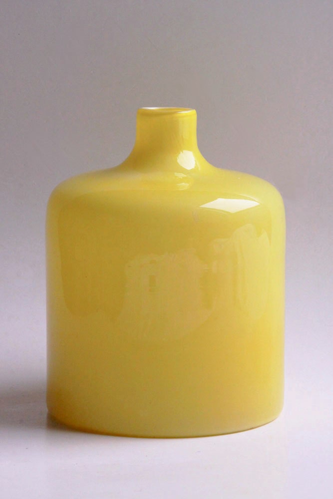 Vintage Yellow Vase - Holmegaard