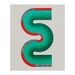 Modernist Serigraph 'Vert' - Kumi Sugai 1990