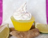 Ginger Lime Fiesta Cupcake Soap - Vegan & Paraben-free