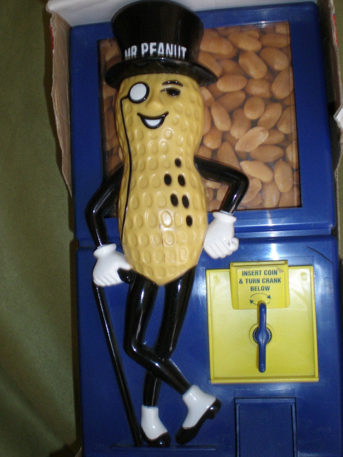 TOYCollectible Mr Peanut Coin Bank Peanut Dispenser by machismo