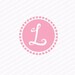 Monogram Decal. Initial Wall Sticker Personalized Wall Decals