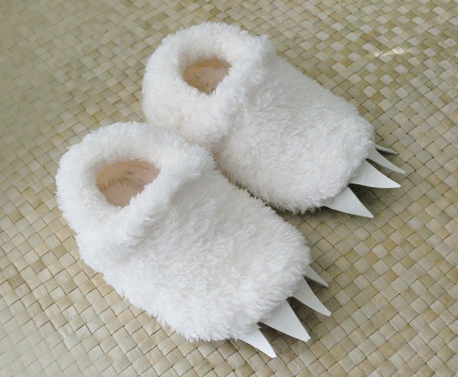 Wolf Slippers inspired by  Where The Wild Things Are