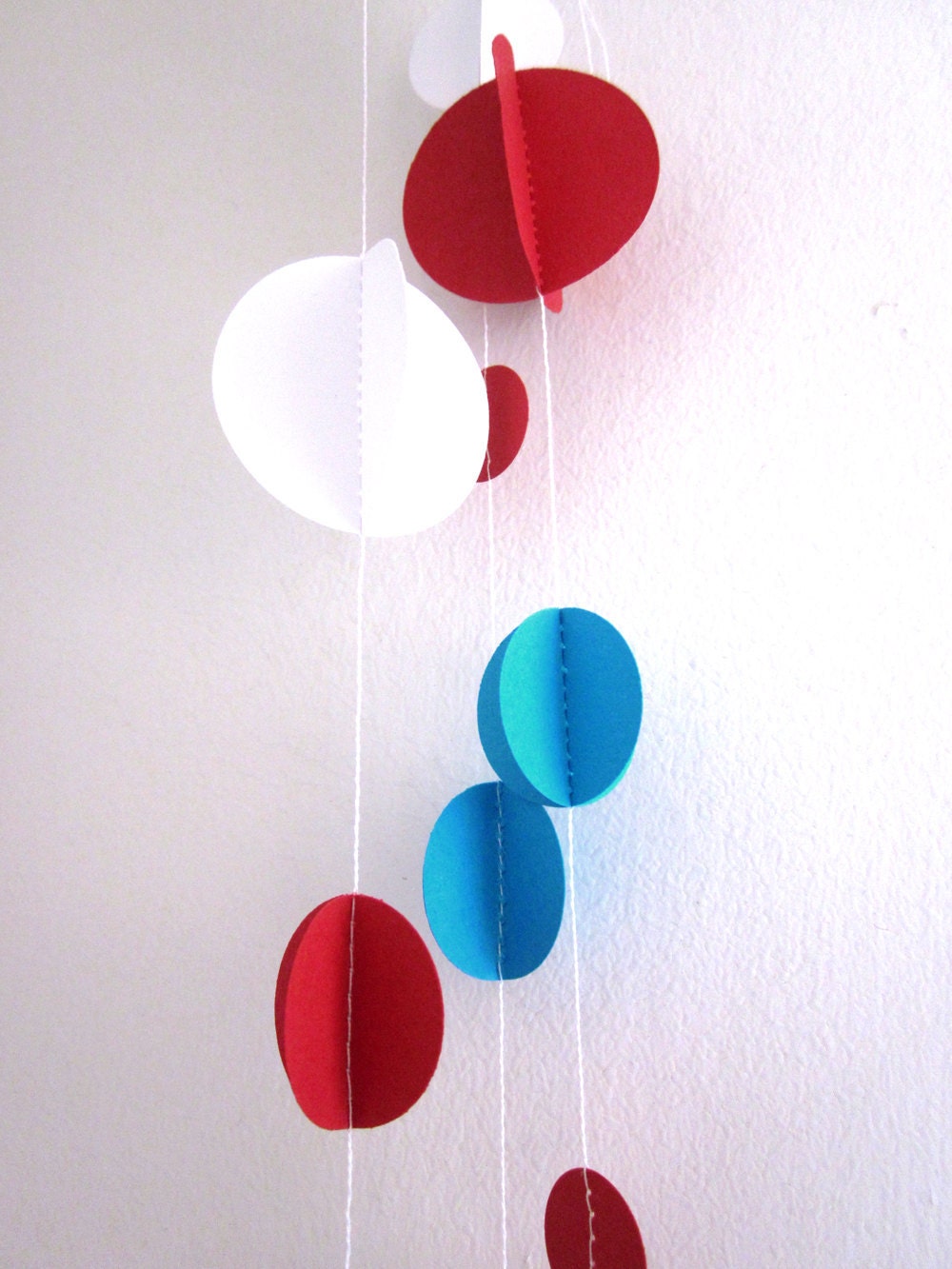 Birthday Pary Decoration - Dr Seuss - Custom Colors Garland - Child's Room Decoation