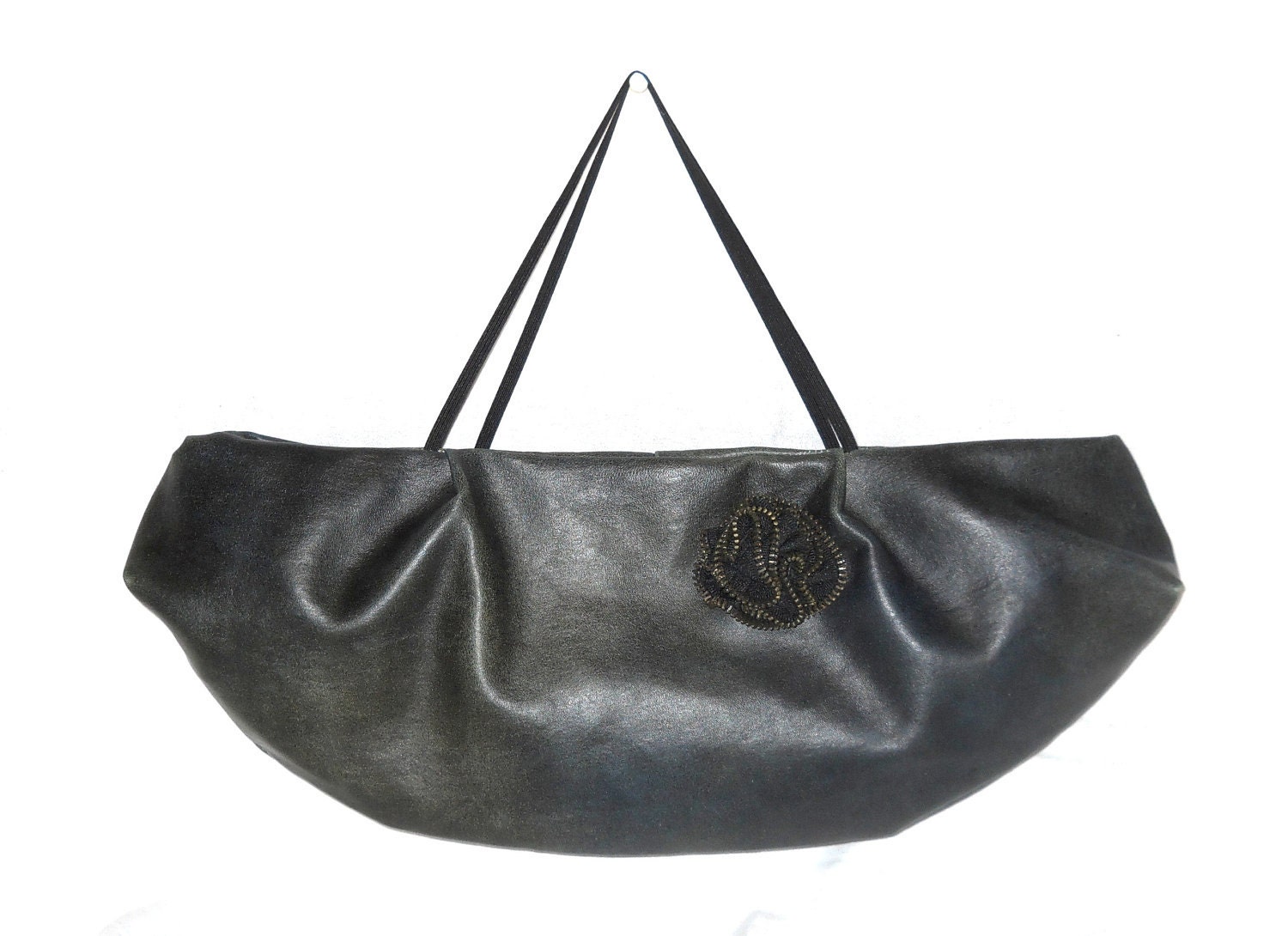 Green Leather Pygmy Clutch
