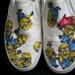 Despicable Me Minion Customized Vans Sneakers