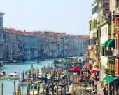 Travel Photography: Grand Canal Venice, Italy 8x10 Fine Art Photograph