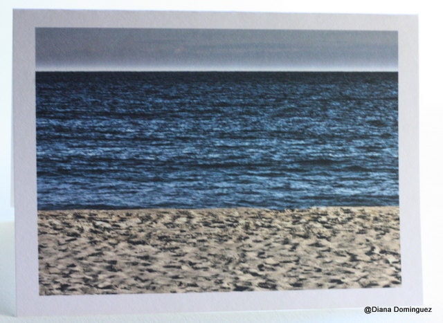Ocean View  Blank Notecards 4.5" x5" Photograph Cards(4)