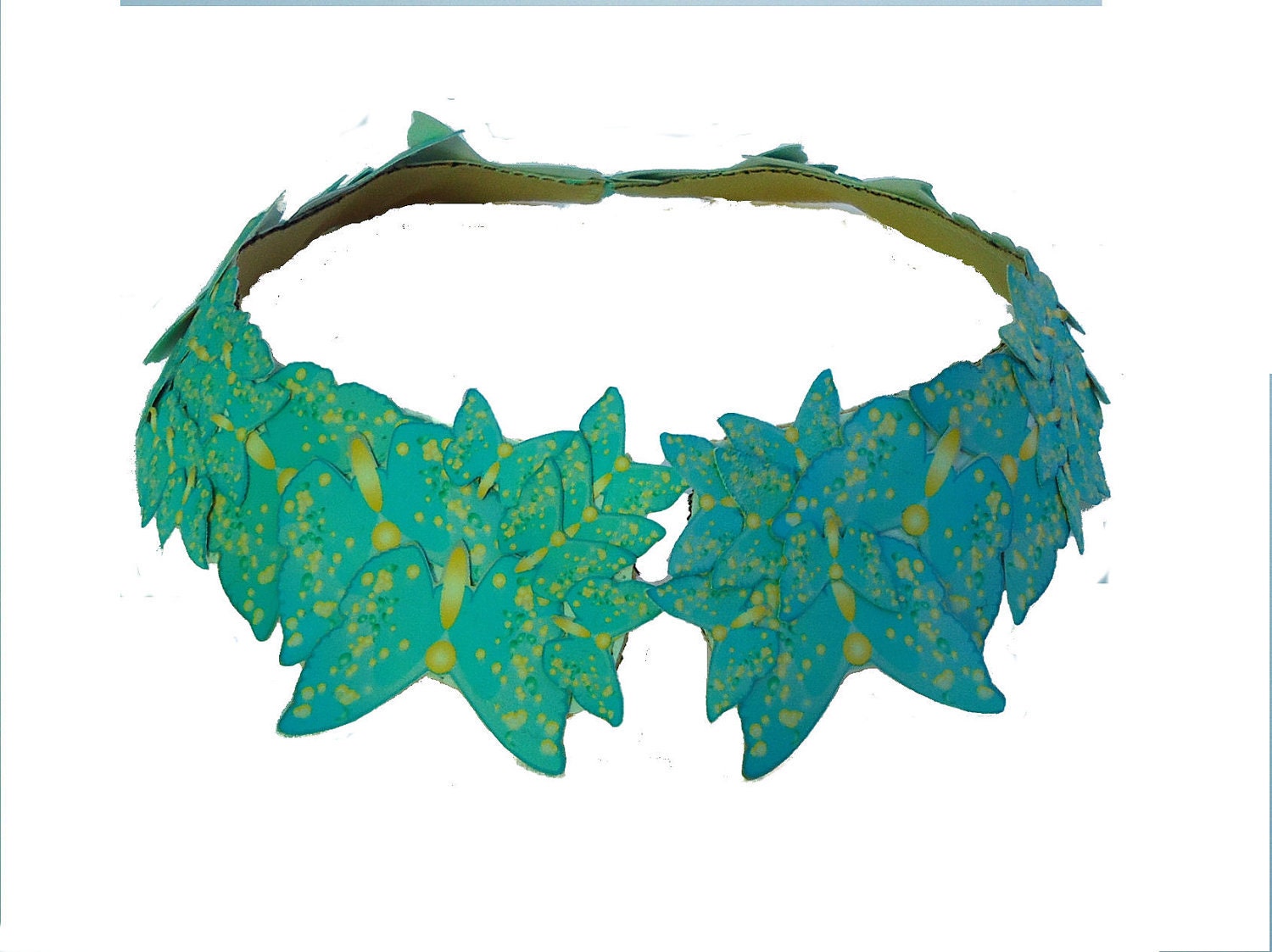 Peter Pan Collar Mint Butterfly Bridal