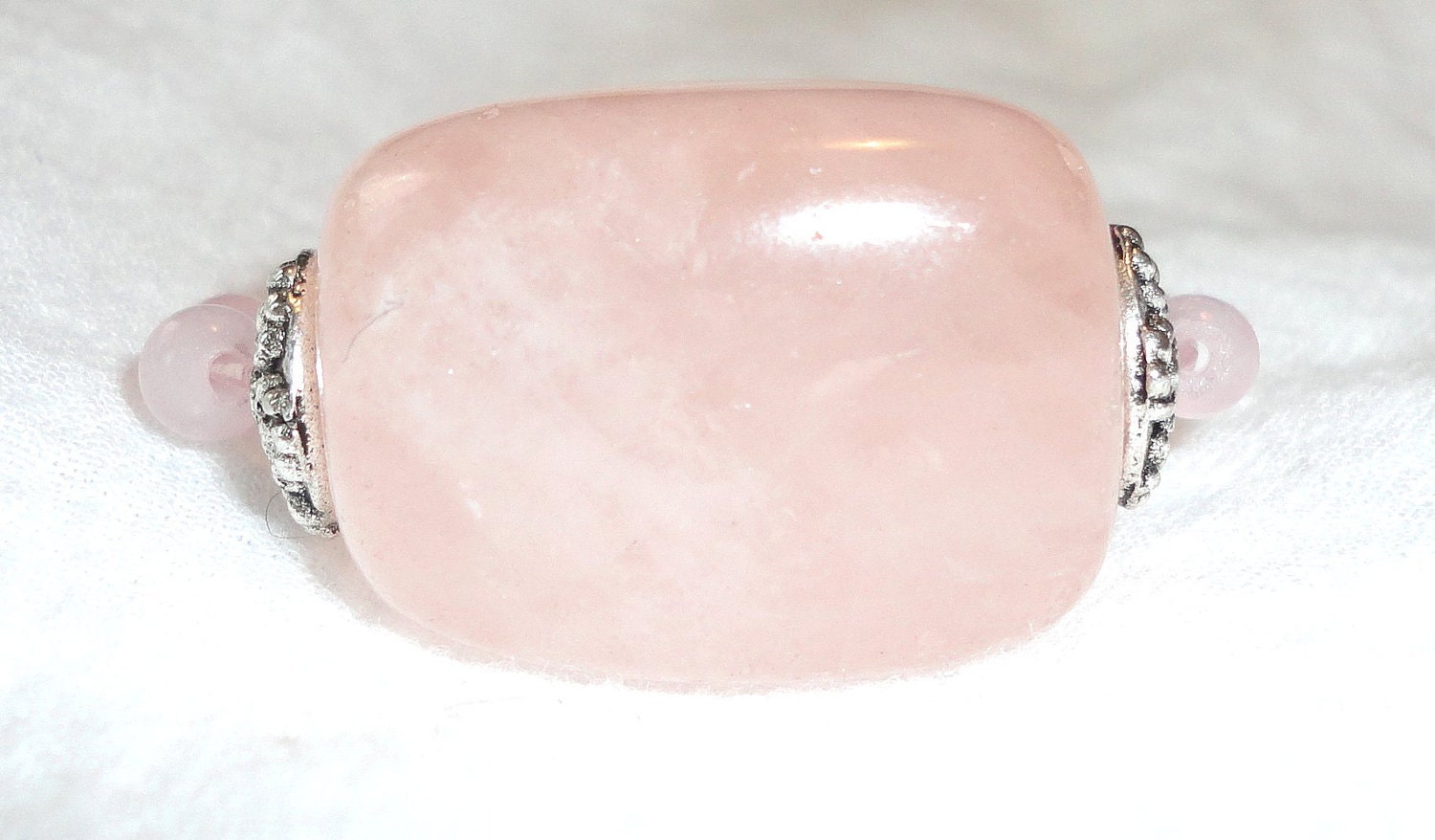 Huge Rose Quartz Ring