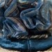 Upscaled Baby Couture Fascinator Hat, Dark Blue and Forest Green