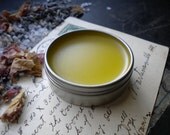 Basil Rose Herbal Solid Perfume Basil Bitter Orange Rose Natural Organic- Only Skin