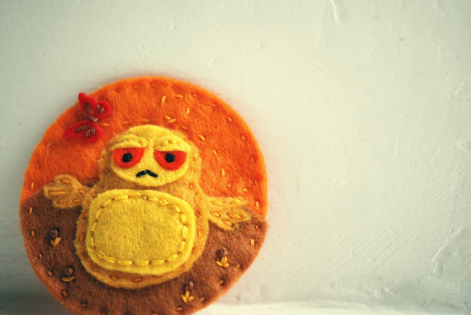Púca and the butterfly brooch FREE shipping