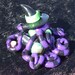 Witchicca: OOAK Octopus Witch Halloween Figurine and Pendant